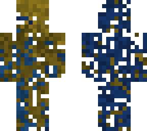 fantasma azul y marrn