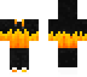 fire hoodie template