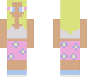 flower skirt