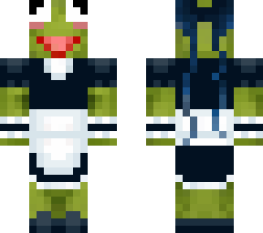 Kermit Maid Minecraft Skin