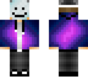 masked purple man