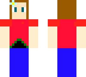 me in minecraft
