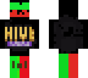 my new skin with hive hoodie