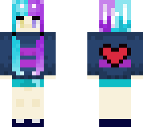new skin with new hair and kitty ears