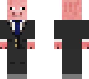 pig in a suit