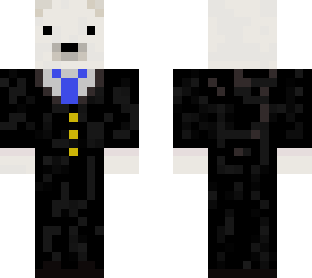 polarbear in a suit