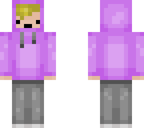 purple hoodiecharacter