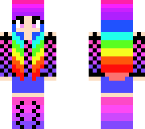 rainbow girl