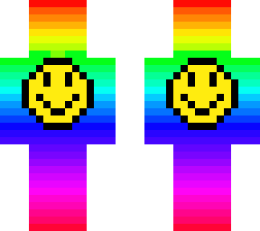 rainbow smiley face
