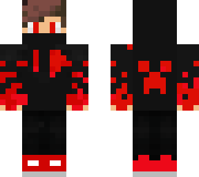 red creeper hoodie