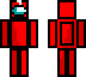 red crewmate with egg hat