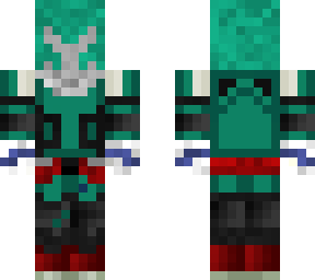 robot head on izuku midoriya
