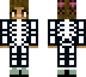 skeleton custom for girl
