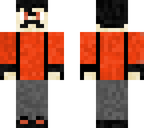 the redflash10 skin with mustache