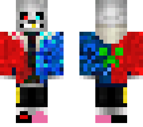 underfell/undertale sans the skeleton improved