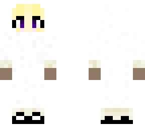 white sheep costume