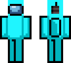 among us (cyan)