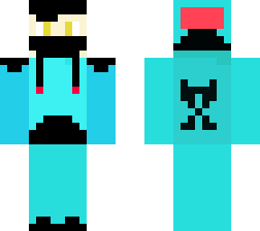 black and aqua boy