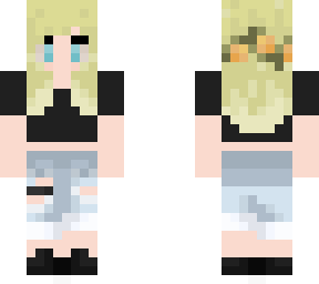 blonde lemon girl with lemon headband