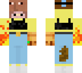 Handsome Squidward Minecraft Skin