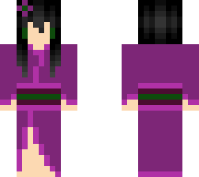 chibi kimono (purple)