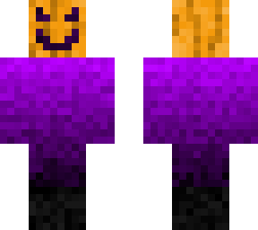 creepy pumpkin skin!