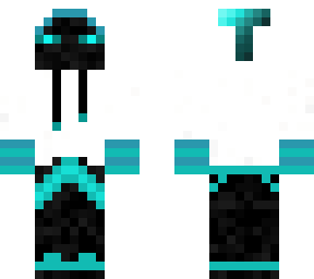 enderman in a hoodie emo mode