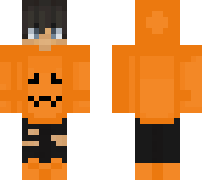 halloween orange hoodie