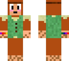 hobbit monkey (dusty-light-green vest)