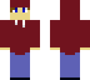 hoodie guy with hood on