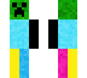 multi colored creeper