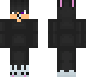 my baby black bunny onesie