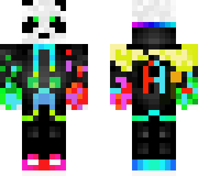 panda gamer with a