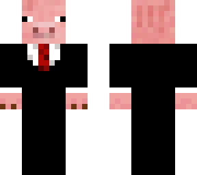 pig in a suit!!