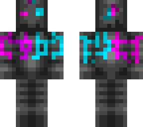 pink & blue golem