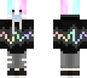 rainbow boy (face-mask edition)