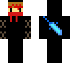 red and black ninja