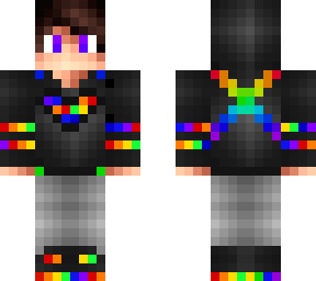 rgb hoodie man