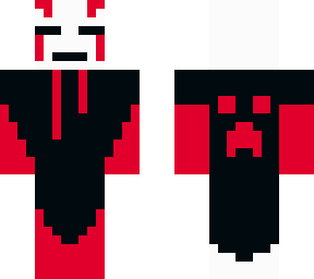 the most scary skin creeper logo behind
