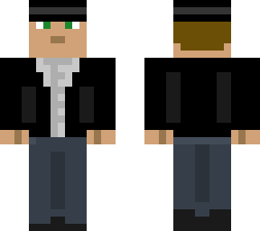 top hat and suit