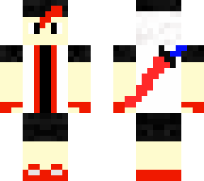 aaron with a fire diamond sword