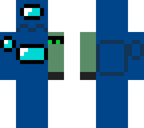 among us crewmate (blue)