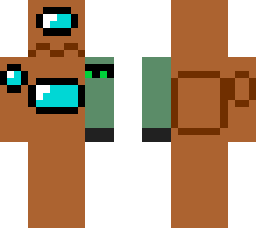 among us crewmate (brown)