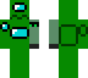 among us crewmate (green)