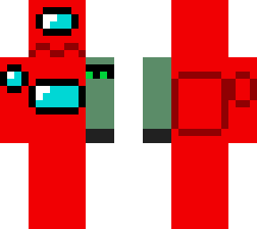 among us crewmate (red)