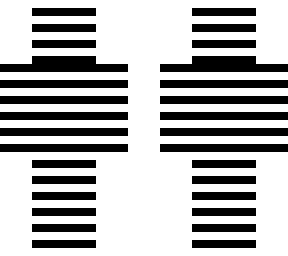 black and white