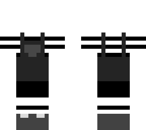 black and white outfit template