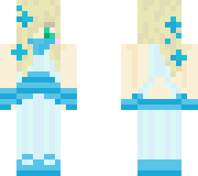 blue orchid girl w. mask
