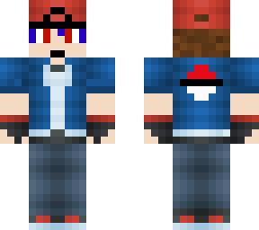 blue pokemon trainer