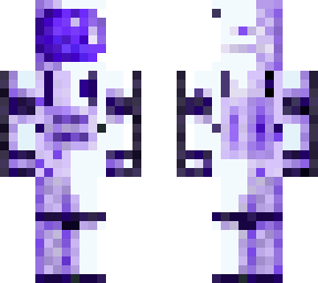 cool purple astronaut